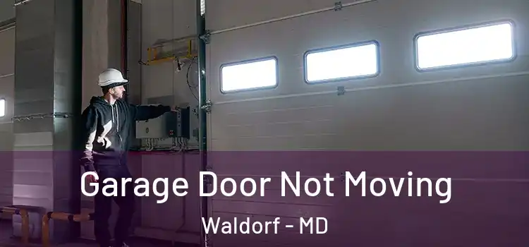  Garage Door Not Moving Waldorf - MD